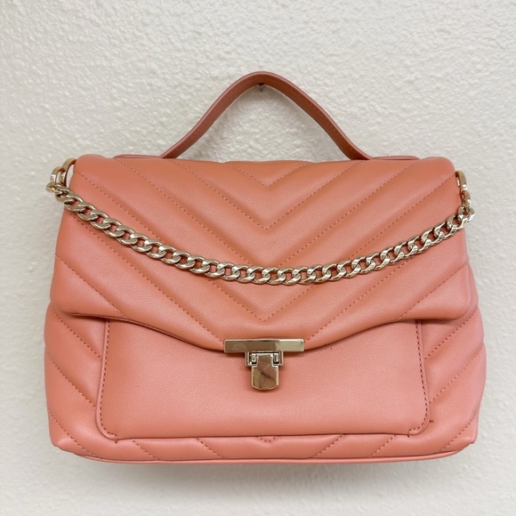 A New Day Peach Target Purse with Chain Detail - Picture 1 of 7